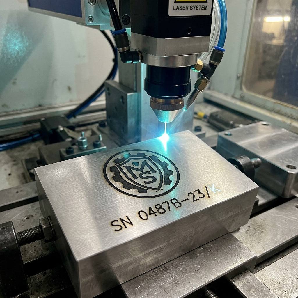 Metal Yüzey Lazer Markalama